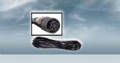 Furuno 000-154-054 NMEA Cable, NMEA Cable, 1 x 6 Pin Connector, 5 Meters, UPC 611679300201 (000154054 000-154-054 00-0154054) 
