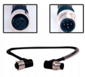 Furuno 000-166-949 NMEA2000 Micro Cable, NMEA2000 Micro Cable, .3 Meter, Male-Female connectors (000166949 000-166-949 00-0166949) 