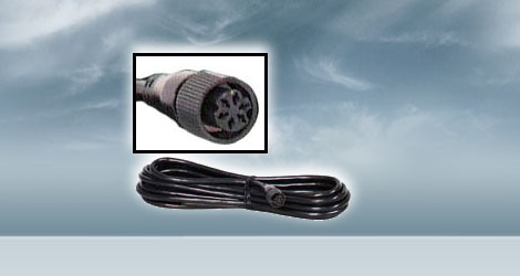 Furuno 000-154-054 NMEA Cable, NMEA Cable, 1 x 6 Pin Connector, 5 Meters, UPC 611679300201 (000154054 000-154-054 00-0154054)