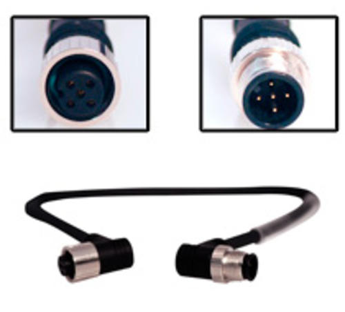 Furuno 000-166-949 NMEA2000 Micro Cable, NMEA2000 Micro Cable, .3 Meter, Male-Female connectors (000166949 000-166-949 00-0166949)