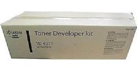 Kyocera 00108148 Model TD-621Y Yellow Toner Developer Kit For use with Kyocera KM-C2030 and KM-C3130 Laser Printers, Up to 50000 Pages Yield Based On @ 5% Coverage, UPC 708562017565 (001-08148 0010-8148 00108-148 TD621Y TD 621Y) 