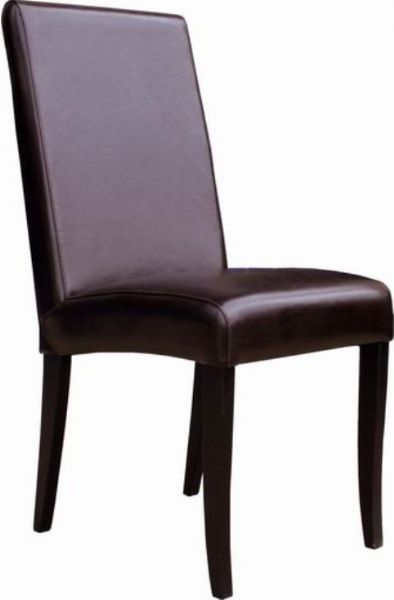 Wholesale Interiors 005-001-DK-BRN Set of Two AthensDining Chair in Dark Brown, 24