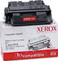 Xerox 006R00933 Replacement Black Toner Cartridge Equivalent to C8061X for use with HP Hewlett Packard LaserJet 4100, 4100N, 4100TN, 4100DTN, 4100MFP and 4101MFP Printers, 10800 Page Yield Capacity, New Genuine Original OEM Xerox Brand, UPC 095205609332 (006-R00933 006 R00933 006R-00933 006R 00933 6R933)  