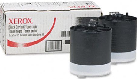Xerox 006R01049 Black Dry Ink (2-Pack) for use with Xerox Docucolor 12 Copier/Printer, Up to 24000 Pages at 5% coverage, New Genuine Original OEM Xerox Brand, UPC 095205610499 (006-R01049 006 R01049 006R-01049 006R 01049 6R1049)