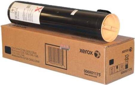 Xerox 006R01175 Black Toner Cartridge For use with 7328/7335/7345/7346 WorkCentre, WorkCentre Pro C2128/C2636/C3545 and C2128/C2636/C3545 CopyCentre; Approximate yield 26000 average standard pages; New Genuine Original OEM Xerox Brand, UPC 095205611755 (006-R01175 006 R01175 006R-01175 006R 01175 6R1175) 