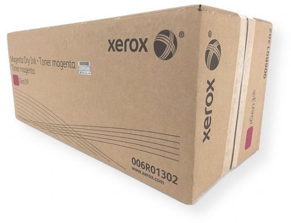 Xerox 006R01302 Toner Cartridge, Laser Print Technology, Magenta Print Color, 85,000 pages Yield, For use with Xerox DocuColor iGen3 Printer, UPC 095205613025 (006R01302 006R-01302 006R 01302  XER006R01302)