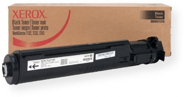 Xerox 006R01318 Toner Cartridge, Laser Print Technology, Black Print Color, 24000 Pages Print Yield, HP Compatible OEM Brand, HP Q5949X Compatible OEM Part Number, For use with Xerox WorkCentres 7132, 7232, 7242, UPC 014445556077 (006R 01318 006R01318 006R-01318 XER006R01318 6R1318)
