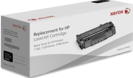 Xerox 006R01320 Replacement Black Toner Cartridge for use with HP LaserJet 1320 and 3390 Printer Series, 6000 pages with 5% average coverage, New Genuine Original OEM Xerox Brand, UPC 095205613209 (006-R01320 006 R01320 006R-01320 006R 01320 6R1320) 