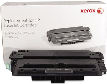 Xerox 006R01389 Replacement Black Toner Cartridge for use with HP Hewlett Packard LaserJet 5200, M5025 and M5035 Printers, 16200 Page Yield Capacity, New Genuine Original OEM Xerox Brand, UPC 095205613896 (006-R01389 006 R01389 006R-01389 006R 01389 6R1389) 