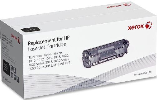 Xerox 006R01414 Replacement Black Toner Cartridge for use with HP Hewlett Packard LaserJet 1012, 1018, 1020, 1022, 3015, 3020, 3030, 3050, 3052, 3055 and M1319f Series Printers, 3000 pages with 5% average coverage, New Genuine Original OEM Xerox Brand, UPC 095205614145 (006-R01414 006 R01414 006R-01414 006R 01414 6R1414) 