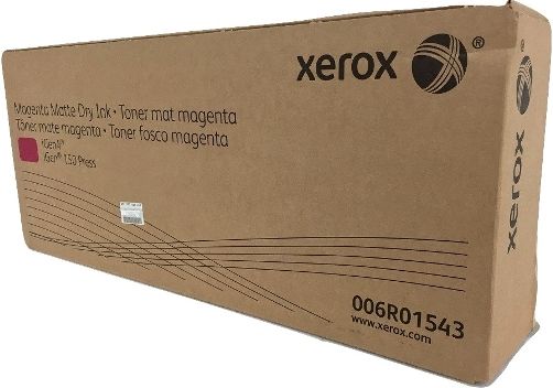 Xerox 006R01543 Toner Cartridge, Laser Print Technology, Magenta Print Color Matte, 115,000 Pages Typical Print Yield, For use with Xerox Printers iGen 150, iGen4 Diamond Edition, iGen4 EXP, UPC 095205615432 (006R01543 006R-01543 006R 01543 XER006R01543)