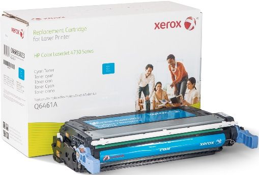 Xerox 006R03023 Toner Cartridge, Laser Printing Technology, Cyan Color, Up to 12000 pages Duty Cycle, For use with HP Color LaserJet 4730mfp, 4730x mfp, 4730xm mfp, 4730xs mfp, CM4730 MFP, CM4730f MFP, CM4730fm MFP, CM4730fsk MFP, HP OEM Compatible Brand, Q6461A OEM Compatible Part Number, UPC 095205982718 (006R03023 006R-03023 006R 03023)