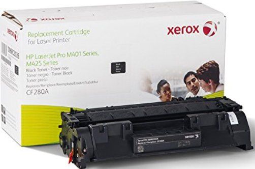 Xerox 006R03026 Toner Cartridge, Laser Print Technology, Black Print Color, 2700 Pages Print Yield, HP Compatible OEM Brand, HP CF280A Compatible OEM Part Number, For use with HP LaserJet Pro 400 Printers M401A MFP, M401D MFP, M401DN MFP, M401DNE MFP, M401DW MFP, M425DN MFP, M425DW MFP, UPC 014445537830 (006R03026 006R-03026 006R 03026 XER006R03026)