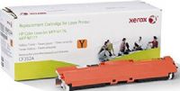 Xerox 006R03244 Toner Cartridge, Laser Print Technology, Yellow Print Color, 1000 Page Typical Print Yield, HP Compatible OEM Brand, CF352A Compatible OEM Part Number, For use with HP Color LaserJet Pro Color Printers MFP M176 Series and M177 Series, UPC 095205870336 (006R03244 006R-03244 006R 03244 XER006R03244) 