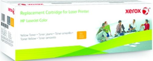 Xerox 006R03254 Toner Cartridge, Laser Print Technology, Yellow Print Color, 3200 Page Typical Print Yield, HP Compatible to OEM Brand, CF382A Compatible to OEM Part Number, For use with HP LaserJet Printers M476, M476DN, M476DW, M476NW, UPC 095205827750 (006R03254 006R-03254 006R 03254 XER006R03254) 