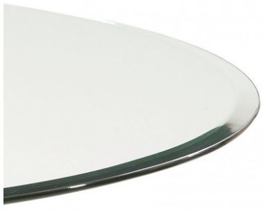 Bassett Mirror 0070EC Model 0070 Clear Glass Dinning Top, Size 54RD, Weight 87 pounds (0070-EC 0070 EC)