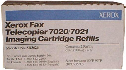 Premium Imaging Products TFX3626RF Imaging Cartridge Ribbon Refills (Box of 2) Compatible Xerox 008R03626 for use with Xerox 7020, 7021 and 7022 Fax Telecopiers (TFX-3626RF TFX 3626RF 8R3626 8R-3626)