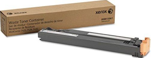 Xerox 008R13061 Waste Toner Cartridge, Laser Print Technology, 43000 Pages Typical Print Yield, For use with Xerox WorkCentre Printers 7435, 7425 Series and 7428 Series, UPC 095205830613 (008R13061 008R-13061 008R 13061)