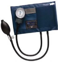 Mabis 01-130-016 CALIBER Aneroid Sphygmomanometers with Blue Nylon Cuff, Large Adult, Offers proven reliability at an affordable price, Designed for many years of demanding service in the hospital, nursing home or EMT fields (01130016 01130-016 01-130016 01 130 016) 