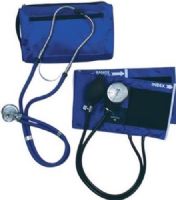 Mabis 09-361-211 Latex-Free MatchMates Sprague Rappaport-Type Combination Kit, Royal Black, Three bells, Two diaphragms, 3 different types of eartips for maximum comfort, The oversized, matching carrying case stores the stethoscope, accessories and quality MatchMates Sphygmomanometers with room to spare (09-361-211 09361211 09361-211 09-361211 09 361 211) 