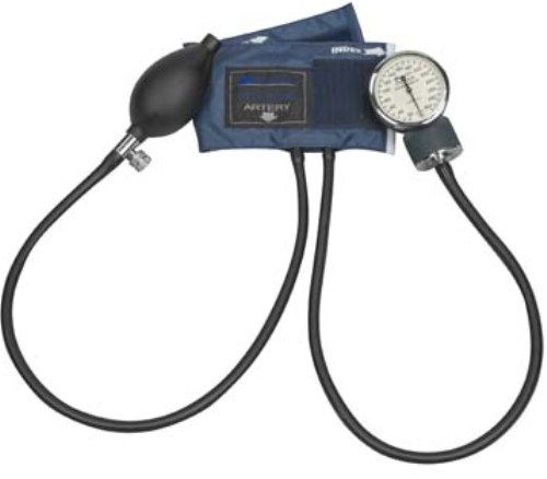 MABIS 01-140-013 Precision Aneroid Sphygmomanometer, Blue Nylon Cuff, Infant, Ideal for the cost-conscious healthcare provider who is looking for quality and affordability, Standard with comfortable fitting calibrated blue nylon cuff, Features a durable cuff with hook and loop closure (01140013 01140-013 01-140013 01 140 013)