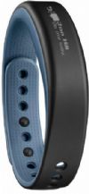 Garmin 010-01317-04 vivosmart Activity Tracker (Small, Blue); Learns your activity level and assigns a personalized daily goal; Displays steps, calories, distance; monitors sleep; Pairs with heart rate monitor¹ for fitness activities; 1+ year battery life; water-resistant (50 meters); Save, plan and share progress at Garmin Connect; Display size, WxH: 1.00" x 0.39" (25.5 mm x 10 mm); Display resolution, WxH: Segmented LCD; UPC 753759121945 (0100131704 010-01317-04 010-01317-04) 