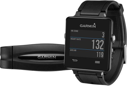 Garmin 010-01297-00 vivoactive Sport Watch (Black); Ultra-thin GPS smartwatch with a sunlight-readable, high-resolution color touchscreen; Customize with free watch face designs, widgets and apps from our Connect IQ store; Physical dimensions: 1.72