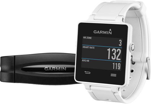Garmin 010-01297-11 vivoactive Sport Watch with Heart Rate Monitor (White); Ultra-thin GPS smartwatch with a sunlight-readable, high-resolution color touchscreen; Customize with free watch face designs, widgets and apps from our Connect IQ store; Physical dimensions: 1.72