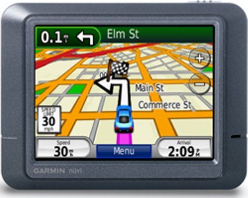 Garmin 010-00576-10 nvi 275T Portable Automotive GPS System, 3.5-inch QVGA color antiglare TFT with white backlight, Display resolution 320 x 240 pixels, AFull-featured navigation preloaded street maps for Europe & North America, Integrated FM traffic Receiver (0100057610 010 00576 10 NUVI275T NUVI-275T NUVI)