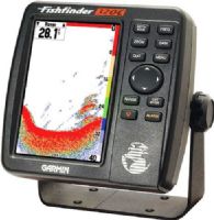 Garmin 010-00289-02 FishFinder 320C with Transducer (200KHz, plastic transom mount with depth and temp, separate speed sensor) (0100028902 010-0028902 FISHFINDER-320C 320C) 