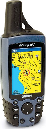 Garmin 010-00322-20 model GPSMAP 60C Waterproof Handheld GPS, WAAS enabled, 12 parallel channel GPS receiver, 56 MB of internal memory for storing map detail (0100032220 01000322-20 010-0032220 010-00322 753759044039) 