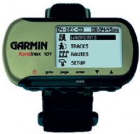 Garmin 010-00364-03 Foretrex 101 GPS System with English and French Manual/Packaging, 10,000 trackpoints, TracBack technology and 10 saved tracks, 15 hours (typical use) on 2 AAA batteries Battery life, 2.6 oz, Lightweight design, 3.3"W x 1.7"H x .9"D/8.38 cm x 4.32 cm x 2.29 cm Unit dimensions  (0100036403 010-0036403 FORETREX101 FORETREX-101) 