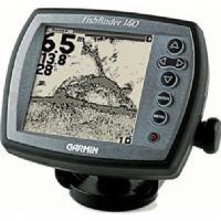 Garmin 010-00460-00 Fishfinder 140 System with Dual Beam Transducer, Plastic transom, Trolling motor mount with temp (0100046000 010-0046000 FISHFINDER140 FISHFINDER-140) 