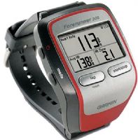 Garmin 010-00467-00 model Forerunner 305 GPS Personal Trainer, High-sensitivity, watch-like GPS receiver that provides exceptional signal reception, 1 piece training assistant that provides athletes with precise speed, distance & pace data, Used for multiple sports such as cycling, cross- country skiing & windsurfing, Robust wireless heart rate monitor helps you train in your target zone to optimize performance (010 00467 00 0100046700) 