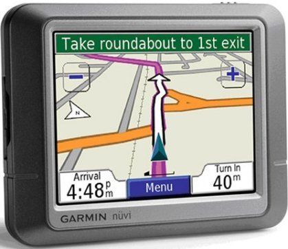 Garmin 010-00621-01 model nuvi 250, Bilingual GPS receiver, 500 Waypoints, TFT widescreen Display, 320 x 240 Resolution, 3.5
