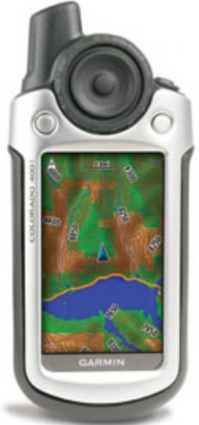 Garmin 010-00622-45 model Colorado 400t Personal handheld GPS Navigator with US Topo Maps, 50 Routes, 1000 Waypoints, favorites and locations, 10,000 points, 20 saved tracks, High-sensitivity GPS receiver, Innovative Rock n Roller input wheel, SD card slot for optional mapping and user data storage, Basemap, Ability to add maps, Built-in memory (010-00622-45 010 00622 45 0100062245 Colorado 400t Colorado-400t Colorado400t)