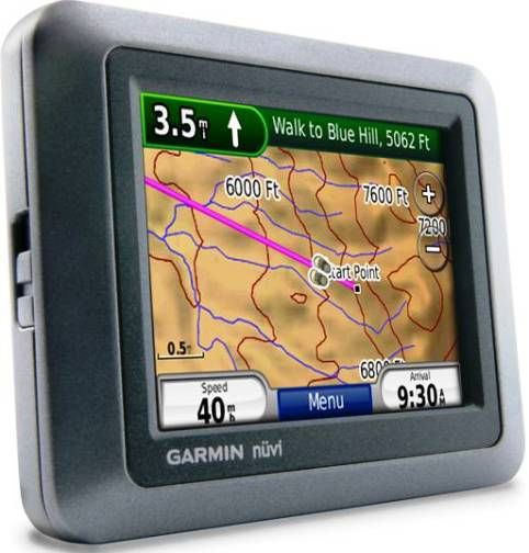 Garmin 010-00700-01 nvi 550 Portable Automotive GPS System, 3.5-inch QVGA color antiglare TFT with white backlight, Display resolution 320 x 240 pixels, Multi-mode navigation preloaded street maps for North America, Optional FM traffic, Waterproof, 3-D map view (0100070001 010 00700 01 NUVI550 NUVI-550 NUVI)