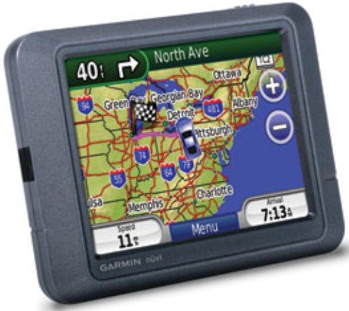 Garmin 010-00717-40 nvi 205 Personal Travel GPS, lower 48 states, Hawaii and Puerto Rico, Touchscreen, QVGA color antiglare TFT with white backlight, 320 x 240 pixels Display, Voice prompts, Auto re-route (fast off-route and detour recalculation), 3-D map view (0100071740 010 00717 40 NUVI205 NUVI-205 NUVI)