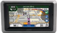 Garmin 010-00727-05 z&#363;mo 665 Motorcycle-friendly GPS Navigator with Stereo Bluetooth and SiriusXM Satellite Radio, NavWeather and NavTraffic, WQVGA color TFT with white backlight, Display size 3.81"W x 2.25"H (9.7 x 5.7 cm)/4.3" diag (10.9 cm), Display resolution 480 x 272 pixels, 1000 Waypoints/favorites/locations, 20 Routes, UPC 753759101633 (0100072705 01000727-05 010-0072705 ZUMO665 ZUMO-665 ZUMO) 