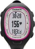 Garmin 010-00743-71 Forerunner 70 Fitness Watch with Heart Rate Monitor, Pink, Display size 0.8" x 1.1" (2.0 x 2.8 cm), Display resolution 31 x 56 pixels, Tracks your time, heart rate and calories burned inside or outside, while running, cycling or during other fitness activities; Includes ANT+ technology, UPC 753759981495 (0100074371 01000743-71 010-0074371 FR70 FR-70) 