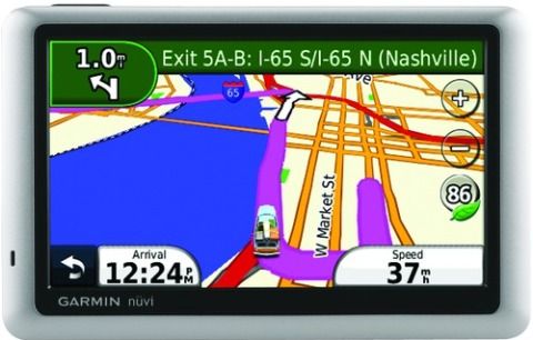 Garmin 010-00810-20 model nuvi 1450 Automotive GPS receiver, USB Connectivity, Navigation instructions, street name announcement Voice, Built-in Antenna, microSD Supported Memory Cards, North America Maps Included, 1000 Waypoints, 10 Routes, TFT - widescreen Display Type, 480 x 272 Resolution, 5