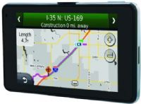Garmin 010-00858-40 model nuvi 3750 - Automotive GPS receiver, Automotive Recommended Use, USB Connectivity, Navigation instructions, street name announcement Voice, Built-in Antenna, SD Memory Card Supported Memory Card, 1000 Waypoints, 100 Routes, TFT - widescreen Type, 800 x 480 Resolution, 4.3" Diagonal Size, Color Support, Touch screen, anti-glare Features, USB Connector Type, Integrated Battery Enclosure Type (010 00858 40 0100085840 nuvi 3750 nuvi -3750 nuvi3750) 