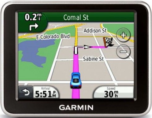Garmin 010-00901-30 model nvi 2200 - Automotive GPS receiver, Automotive Recommended Use, Puerto Rico, Hawaii, 48 United States Preloaded Maps, microSD Card Reader, USB Interface, Street name announcement, voice command recognition Voice, MapSource City Navigator NT Included Software, Garmin CityXplorer Compatible Software, TFT - color - touch screen, 3.5