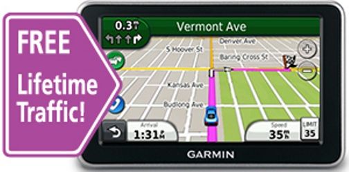 Garmin 010-00902-00 nvi 2360LT Automotive GPS Receiver, Dual-orientation WQVGA color TFT with white backlight, Display size 3.81