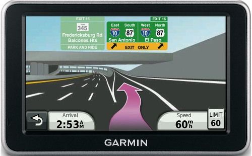 Garmin 010-00903-07 Refurbished 2460LMT Automotive GPS Receiver with Lifetime maps and Traffic, Display size 4.4