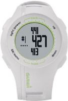 Garmin 010-00932-01 Approach S1W Golf GPS Navigator, White, Display size 1.0" (2.54 cm) diameter, Monochrome LCD, Display resolution 64 x 32 pixels, IPX7 Water resistant, High-sensitivity receiver, USB Interface, Calculates precise yardage for shots played from anywhere on the course, UPC 753759982799 (0100093201 01000932-01 010-0093201) 