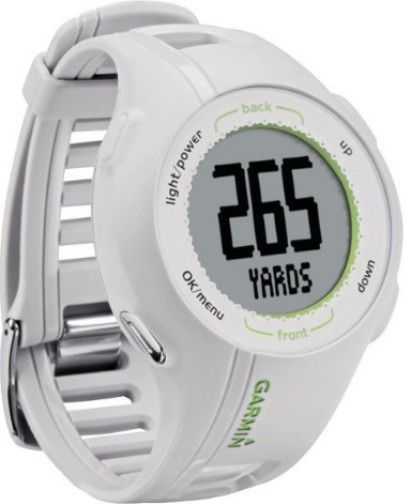 Garmin 010-00932-03 Approach S1W North America GPS Receiver Sport Watch with North America Courses, White, Display size 1.0