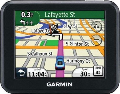 Garmin 010-00989-01 nvi 30 GPS Travel Assistant, Preloaded street maps of the lower 48 states, Hawaii, Puerto Rico, U.S. Virgin Islands, Cayman Islands, Bahamas, French Guiana, Guadeloupe, Martinique, Saint Barthlemy and Jamaica; QVGA color TFT with white backlight, Display size 2.8