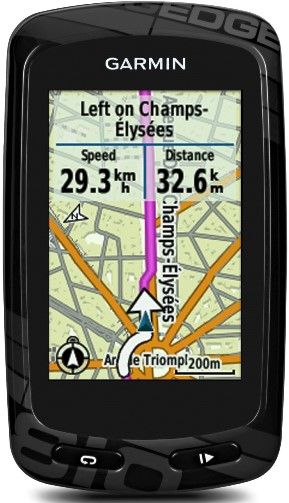 Garmin 010-01063-05 Edge 810 Cycle GPS Performance & Navigation Bundle; Display size 1.4