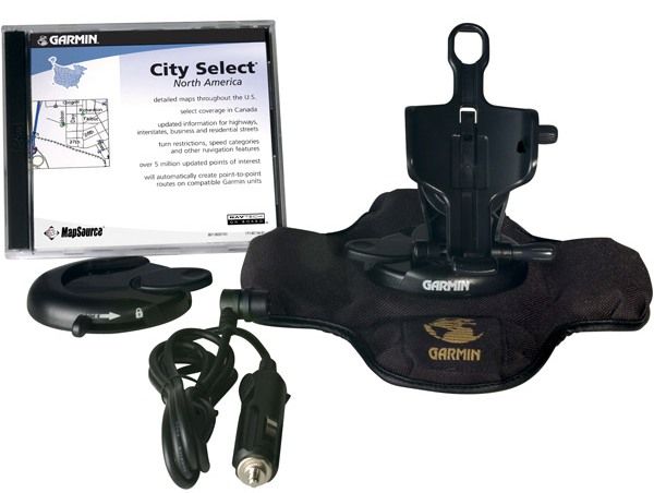 Garmin 010-10564-00 Auto Navigation Kit (City Select NA, full unlk, auto mount, friction mount, dash mount and 12-volt power cable) For eTrex Legend C, UPC 753759046972 (0101056400 010-1056400 010 10564 00)